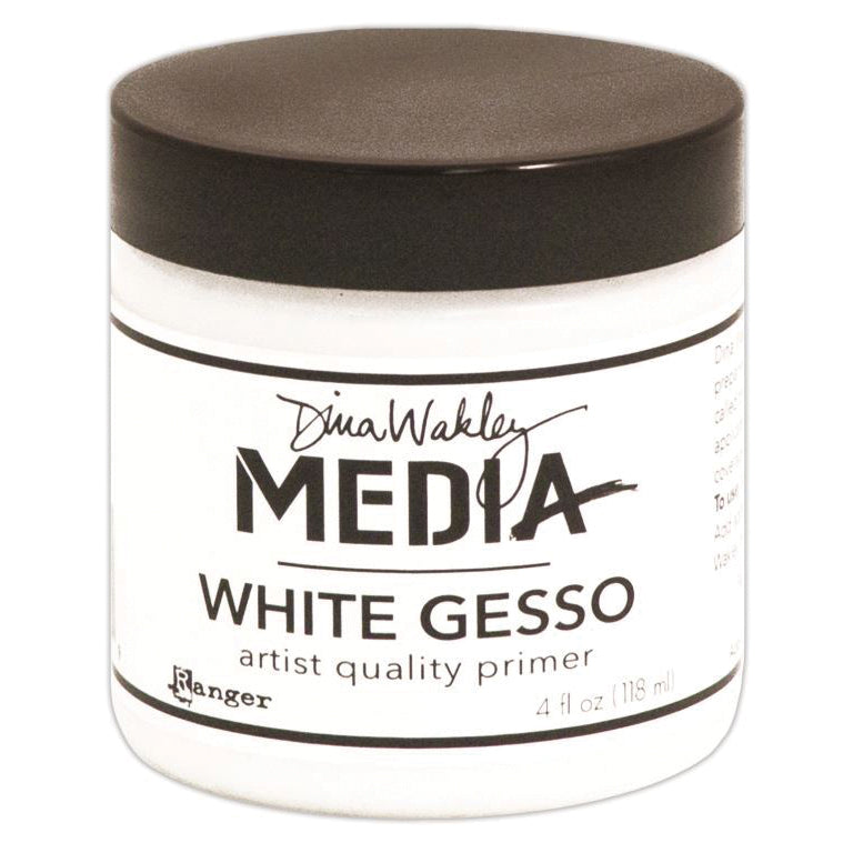 Dina Wakley Media Gesso 4oz Jar White