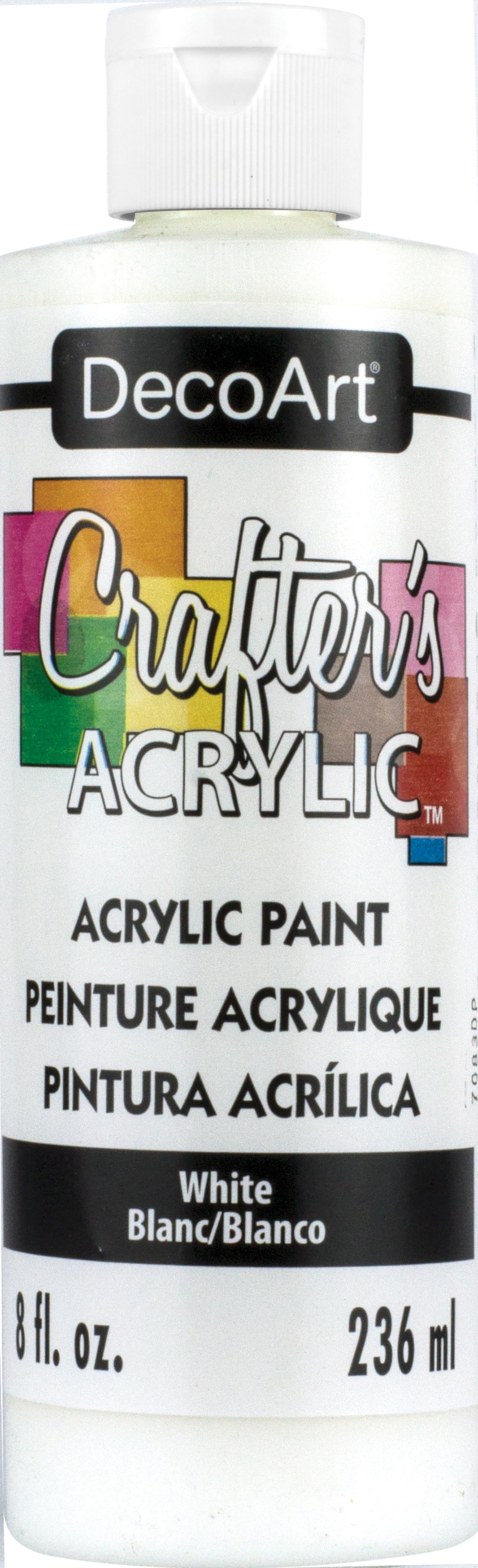 Crafter's Acrylic All-Purpose Paint 8oz White
