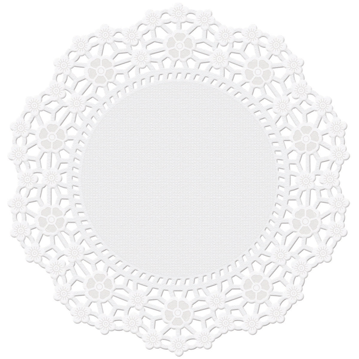 Greaseproof Doilies 4" Round White 30/Pkg