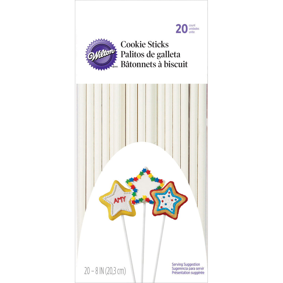 Cookie Sticks 20/Pkg 8"