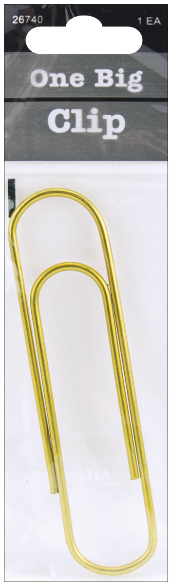 Big Paper Clip 4" 1/Pkg Assorted Colors