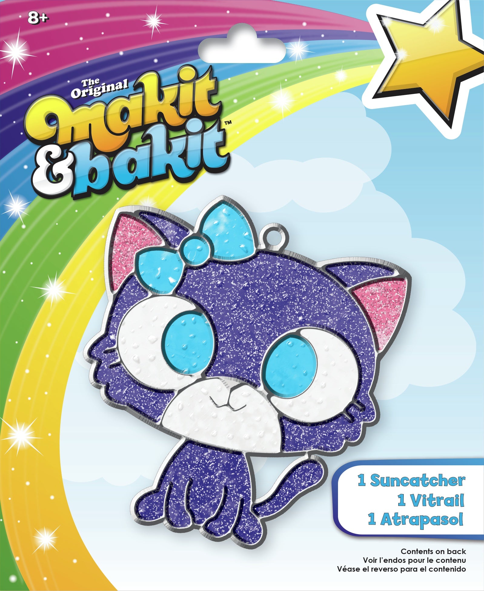 Makit & Bakit Suncatcher Kit Kitten