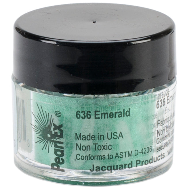 Jacquard Pearl Ex Powdered Pigment 3g Emerald 