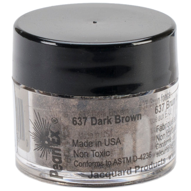 Jacquard Pearl Ex Powdered Pigment 3g Dark Brown