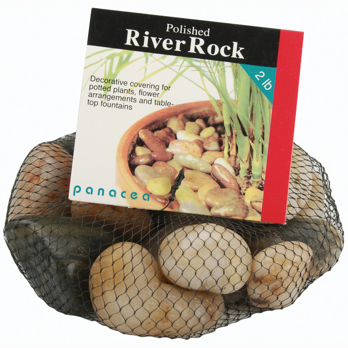Polished River Rocks 32oz Assorted Colors