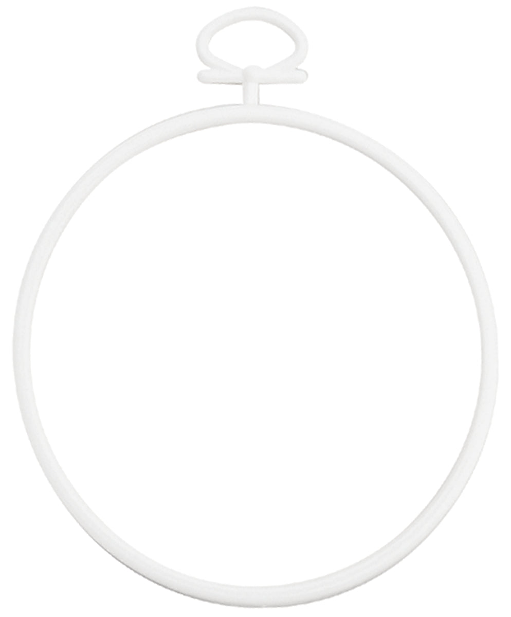 Just-A-Frame Round 2.5" 2/Pkg White