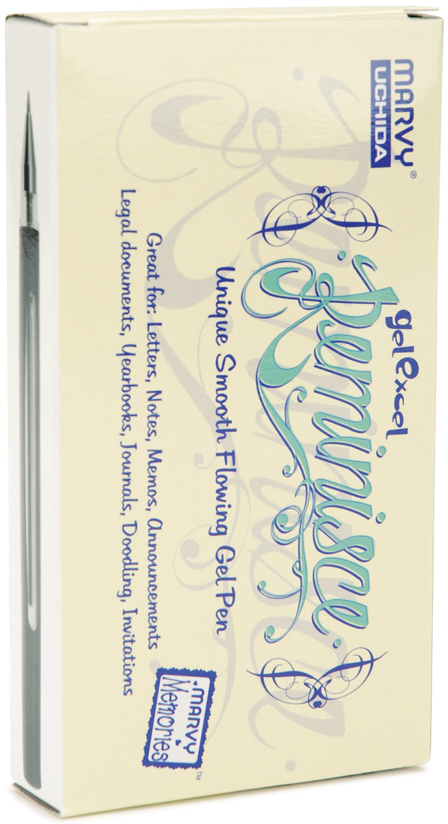 Reminisce Gel Pen Open Stock White