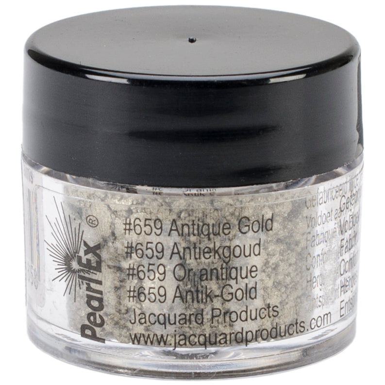 Jacquard Pearl Ex Powdered Pigment 3g Antique Gold