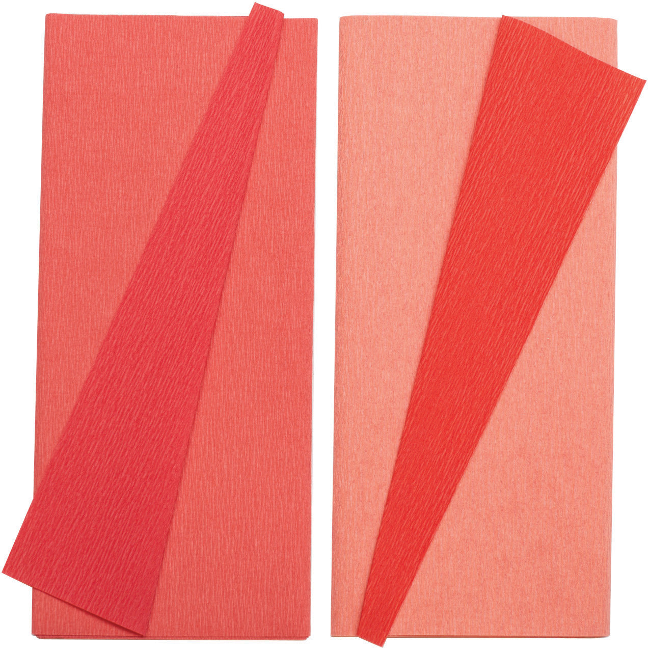 Double-Sided Extra Fine Crepe Paper 2/Pkg Strawberry/Tulip Pink & Flamingo/Peony