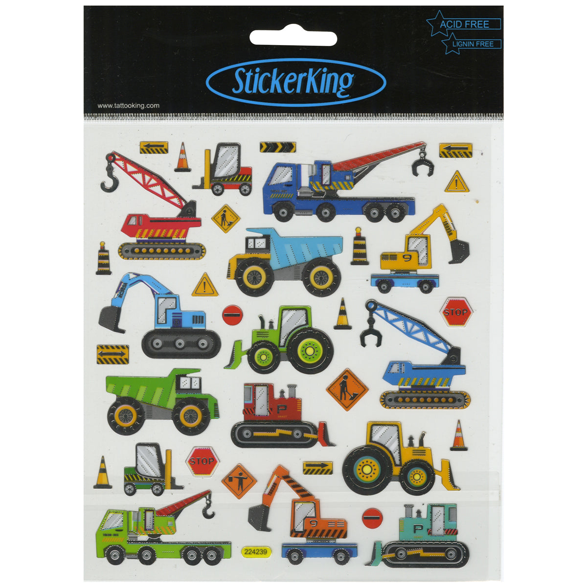 Multicolored Stickers Transportation