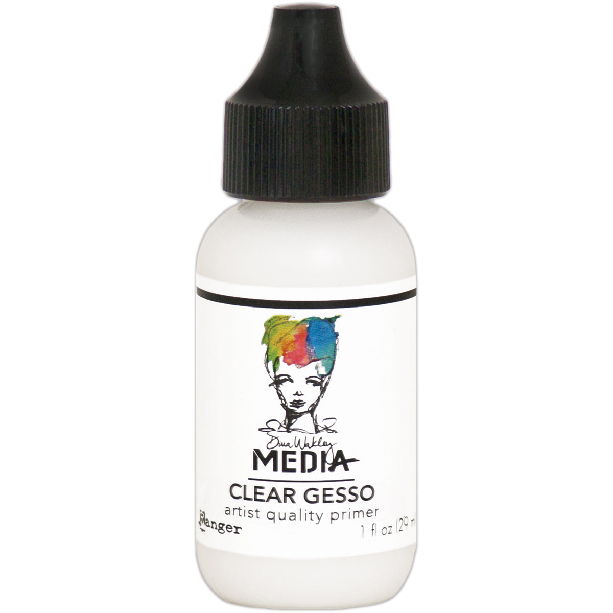 Dina Wakley Media Gesso 1oz Tube Clear