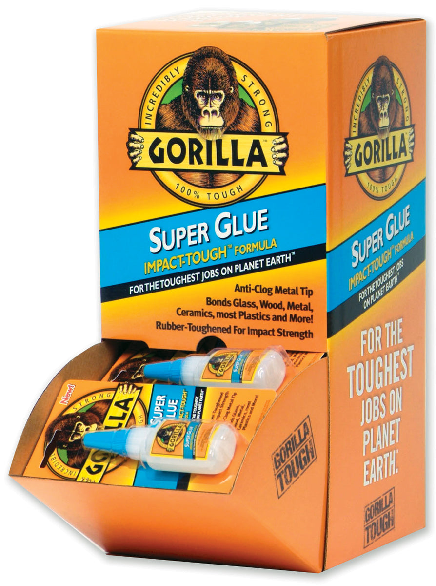 Gorilla Glue® Instant Bond Superglue, 15 g Bottle, Translucent