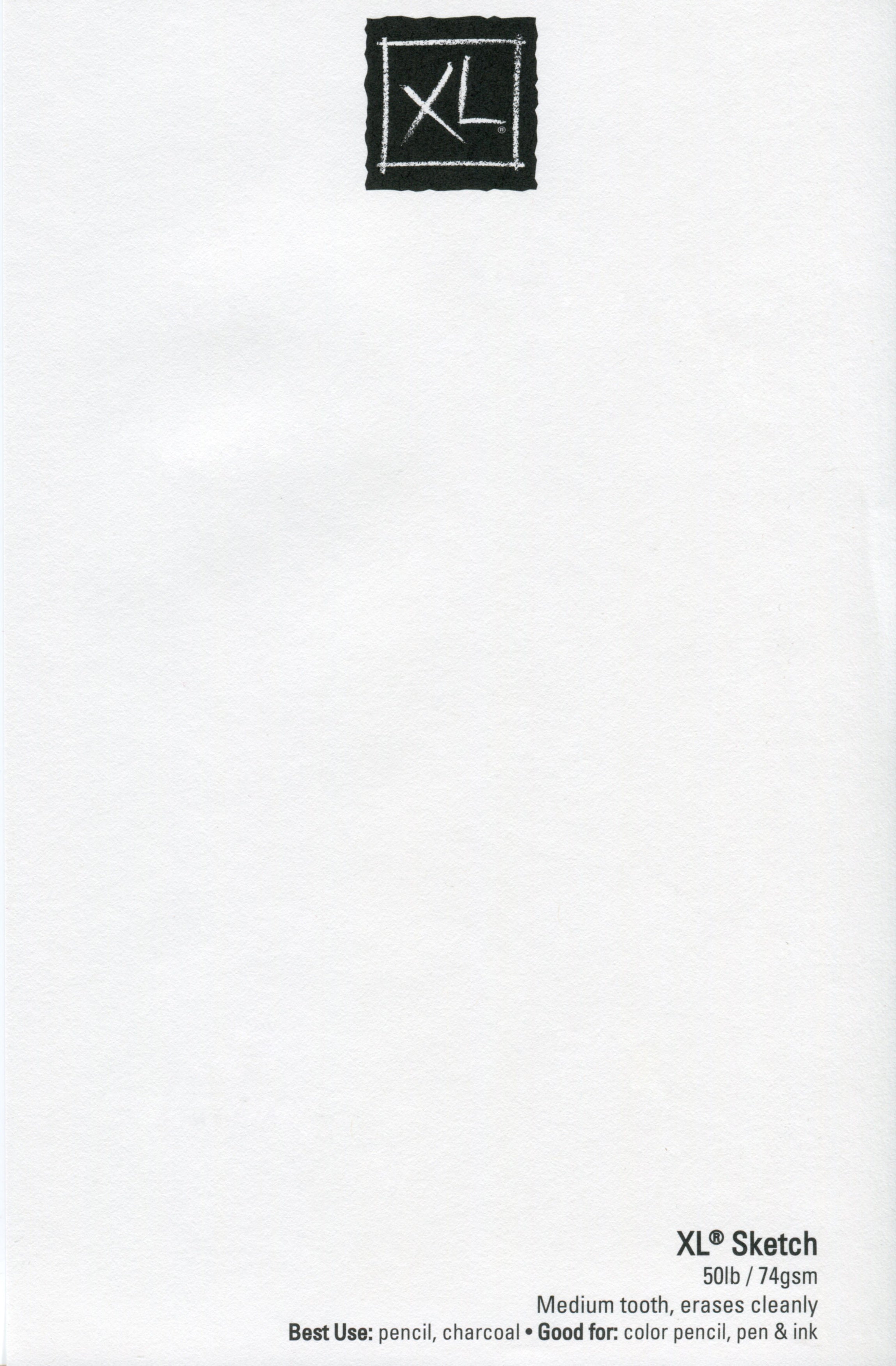 Canson XL Sketch Foldover Pad 5.5"X8.5" 100 Sheets