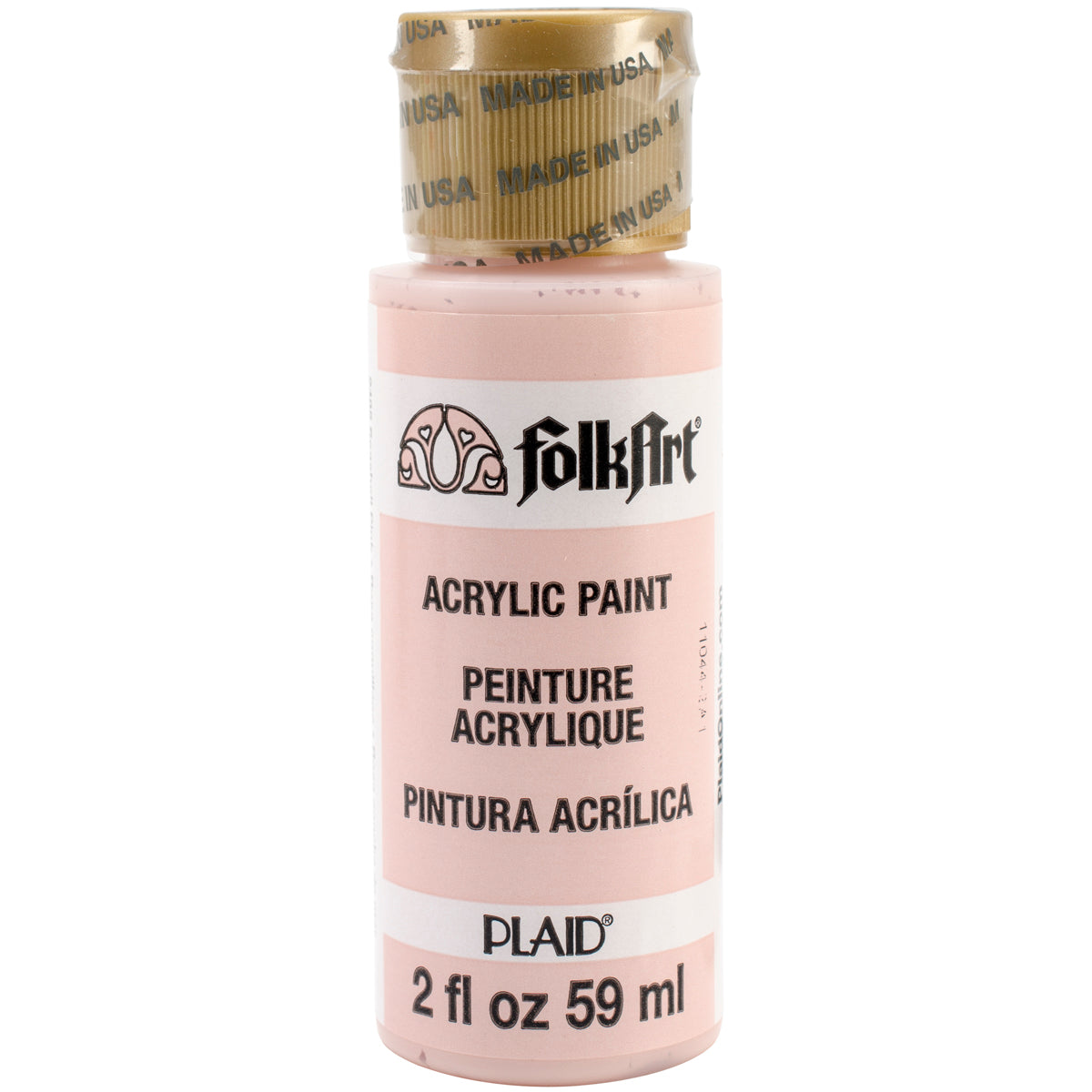 FolkArt Acrylic Paint 2oz Seashell Pink