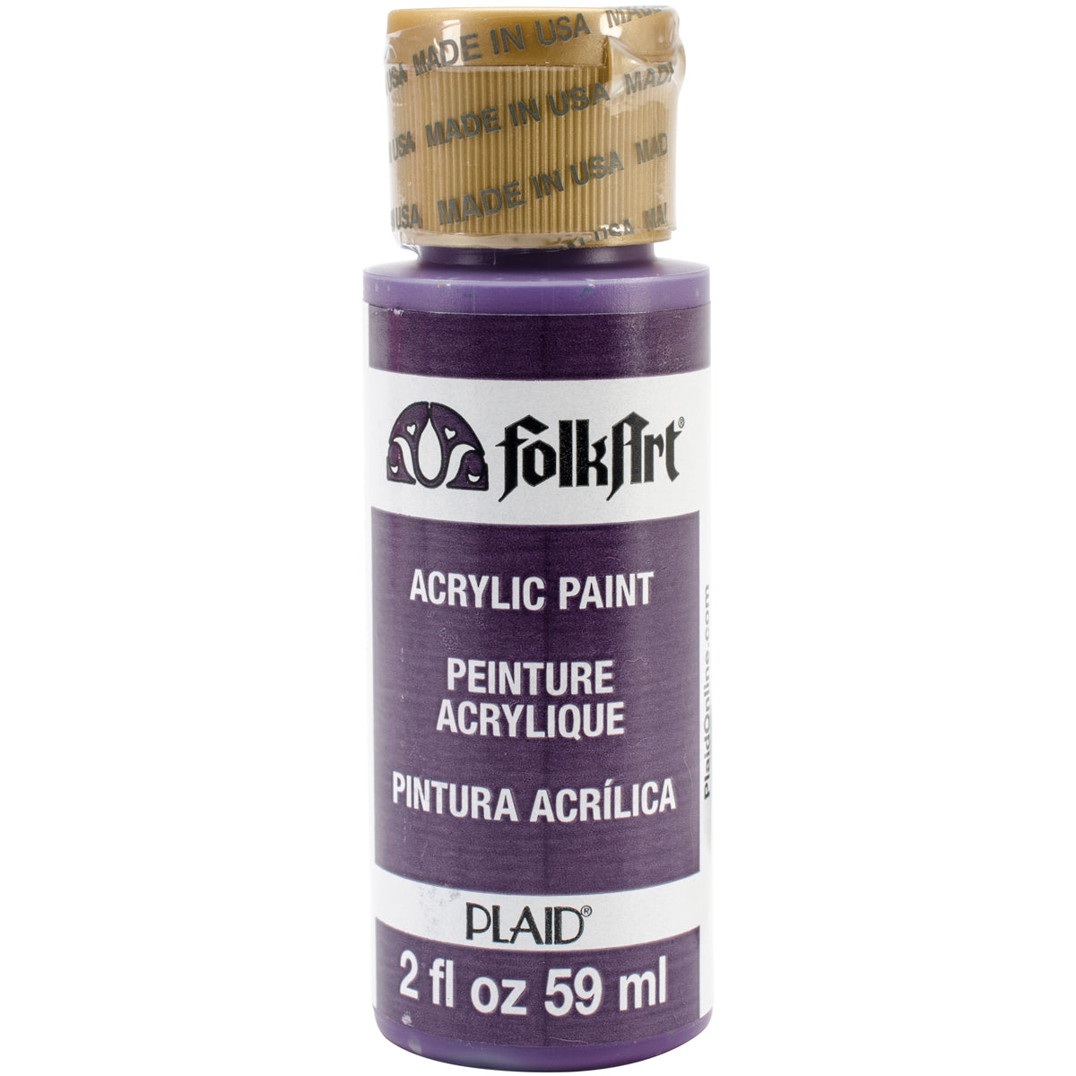 FolkArt Acrylic Paint 2oz Eggplant 