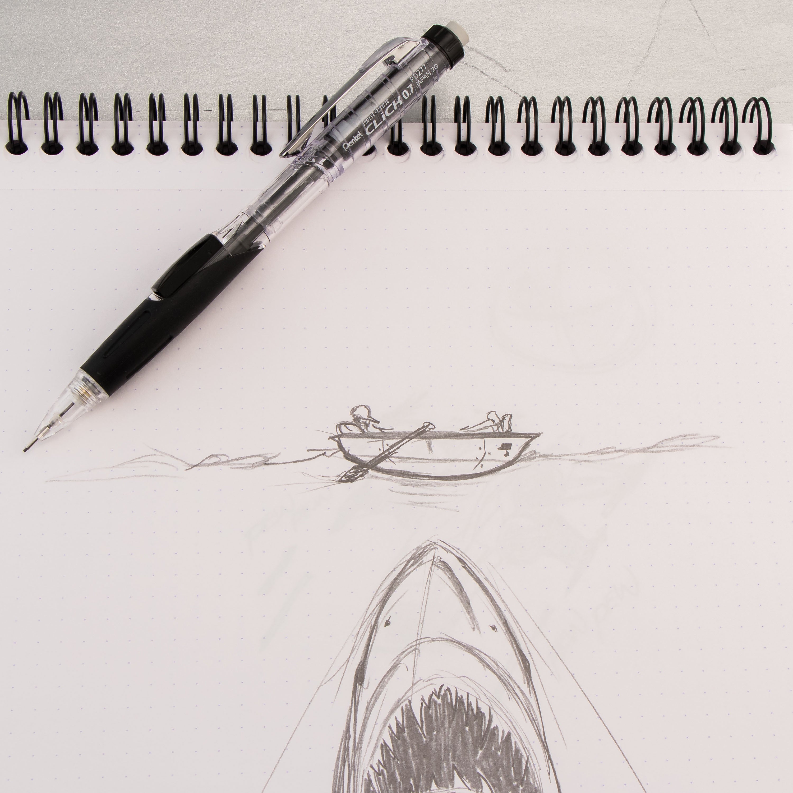 Pentel Twist-Erase Click Automatic Pencil .7mm Blue