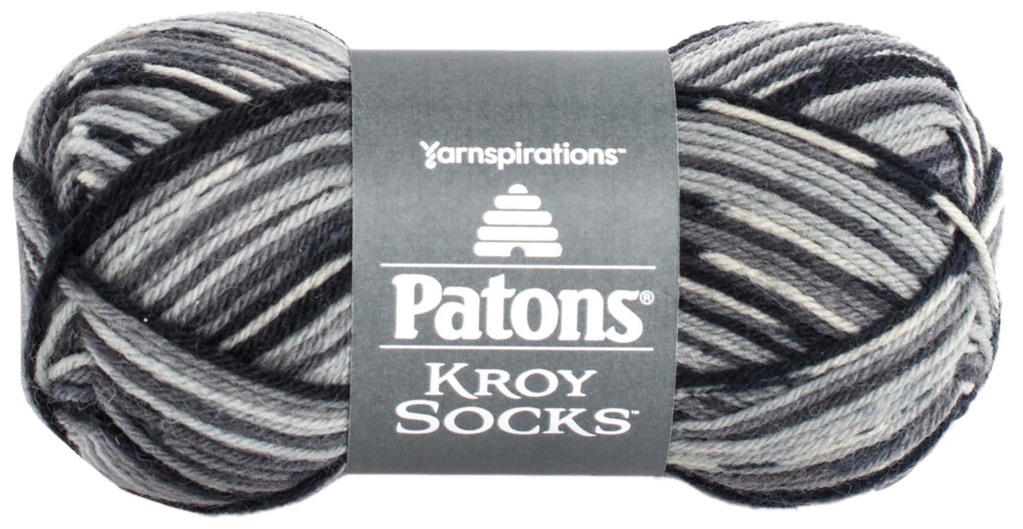 Kroy Socks Yarn Slate Jacquard