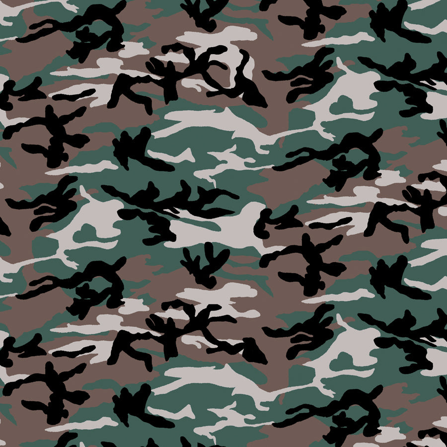 Hav-A-Hank Camouflage Bandanna 22"X22" Woodland