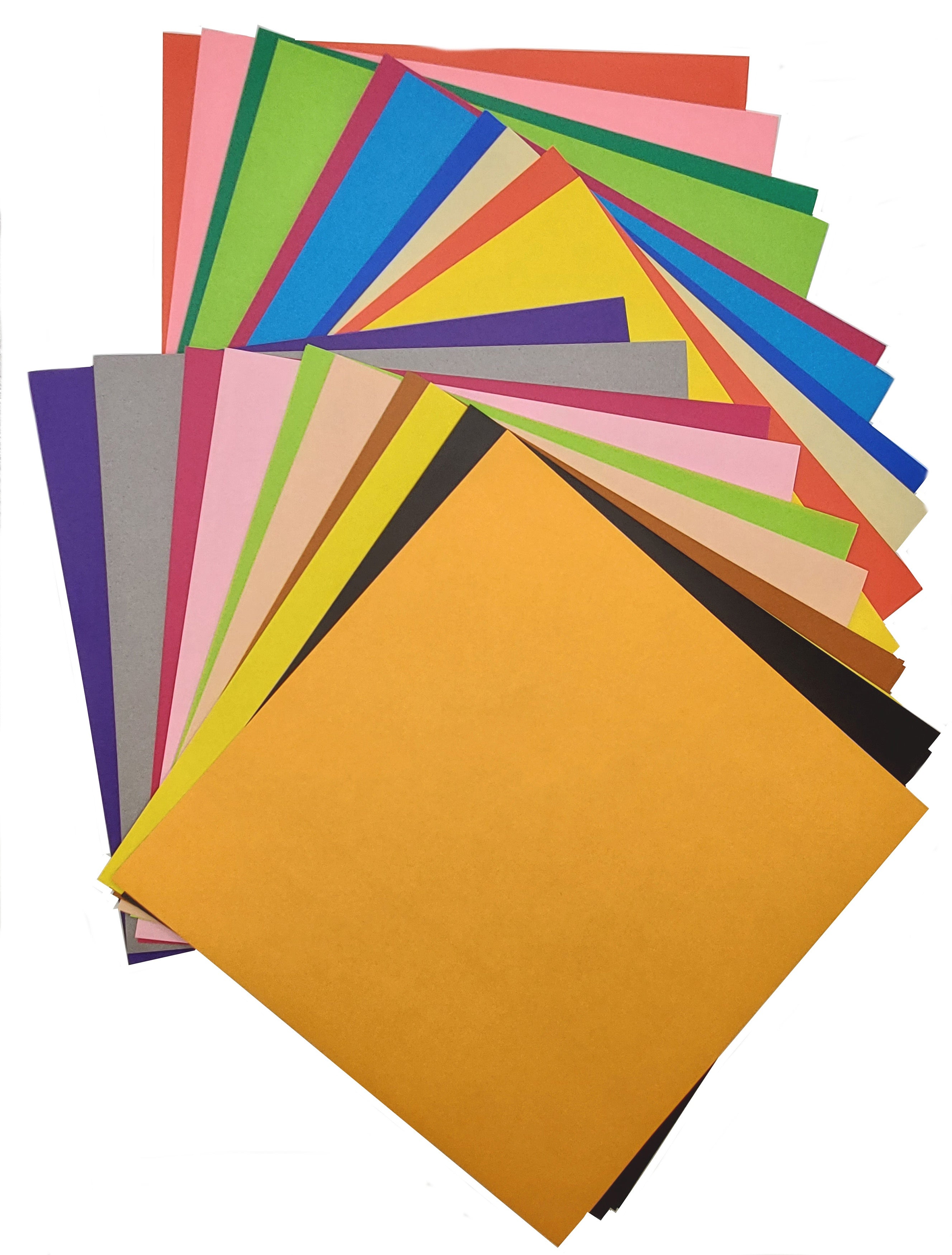 Origami Paper 5.875"X5.875" 36 Sheets-Assorted Double Sided Colors