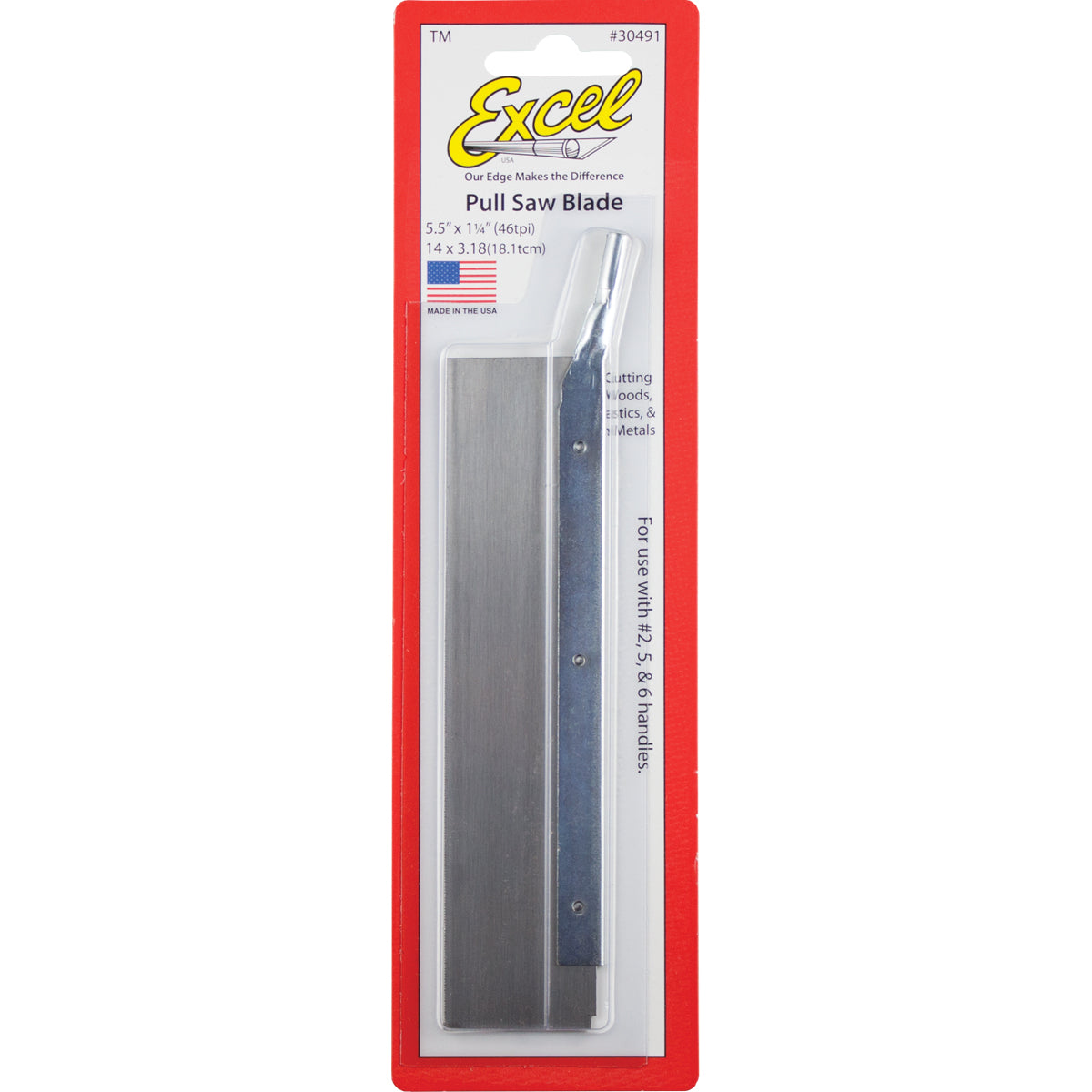 Pull Saw Blade 1-1/4" Deep 