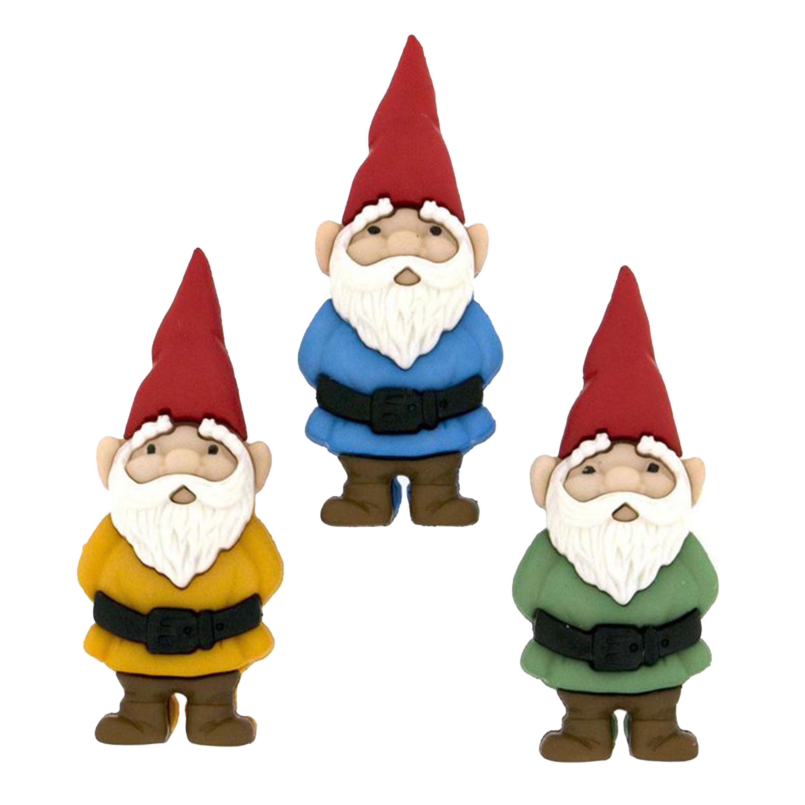 Dress It Up Embellishments-Garden Gnomes