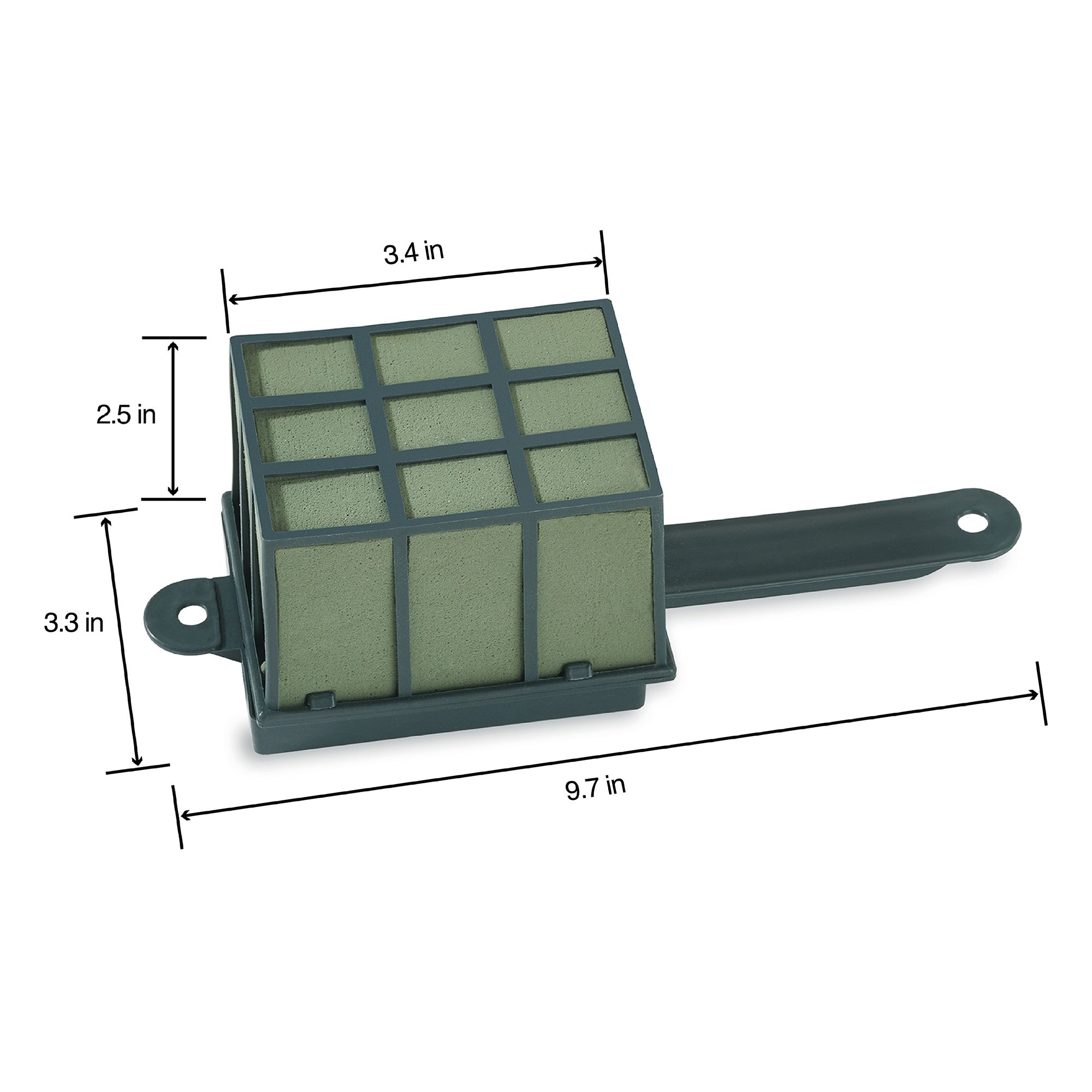 FloraCraft WetFoM Floral Cage Arranger-9.7"X3.4"X3.3"