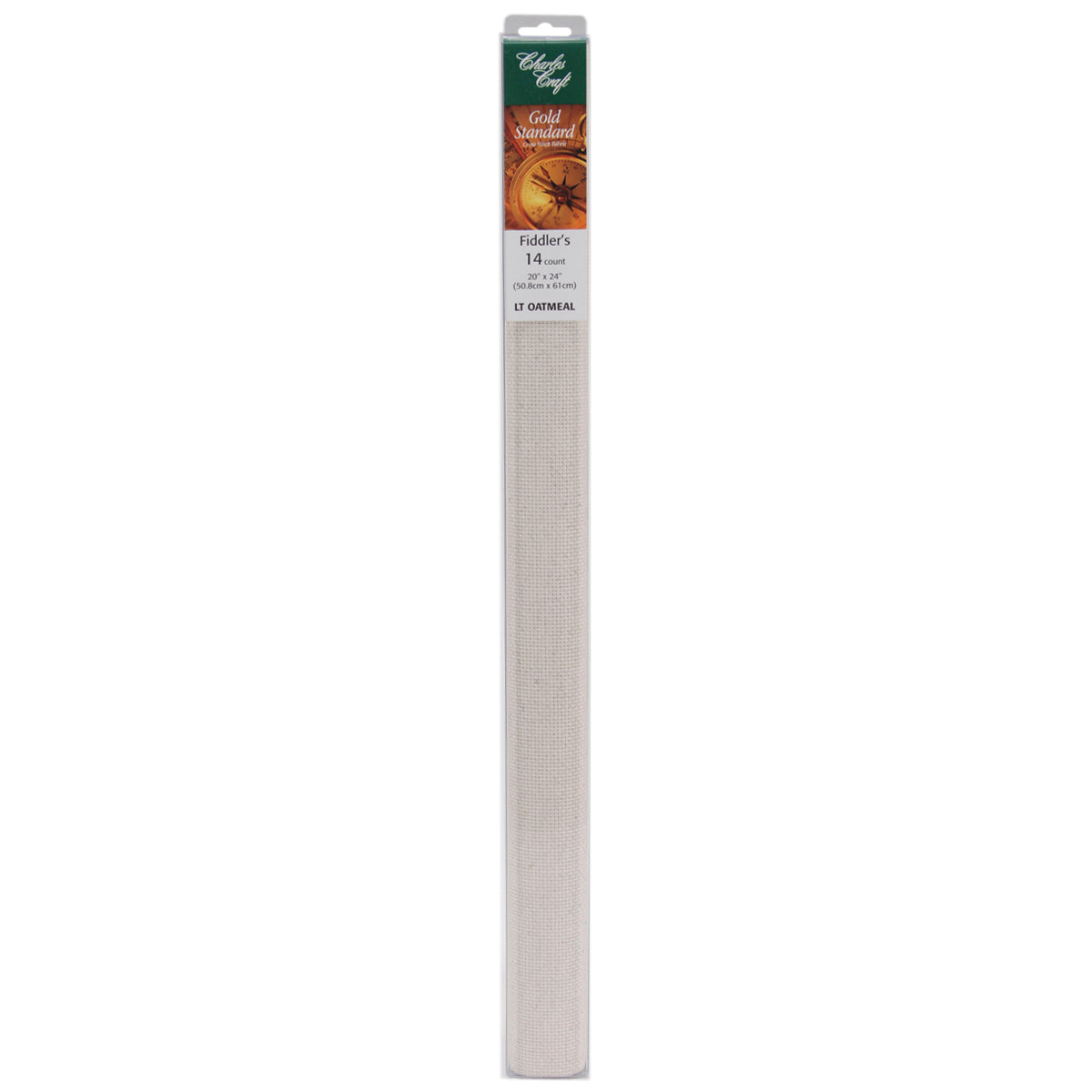 Gold Standard Fiddler's Cloth 14 Count 20"X24" Box Light Oatmeal