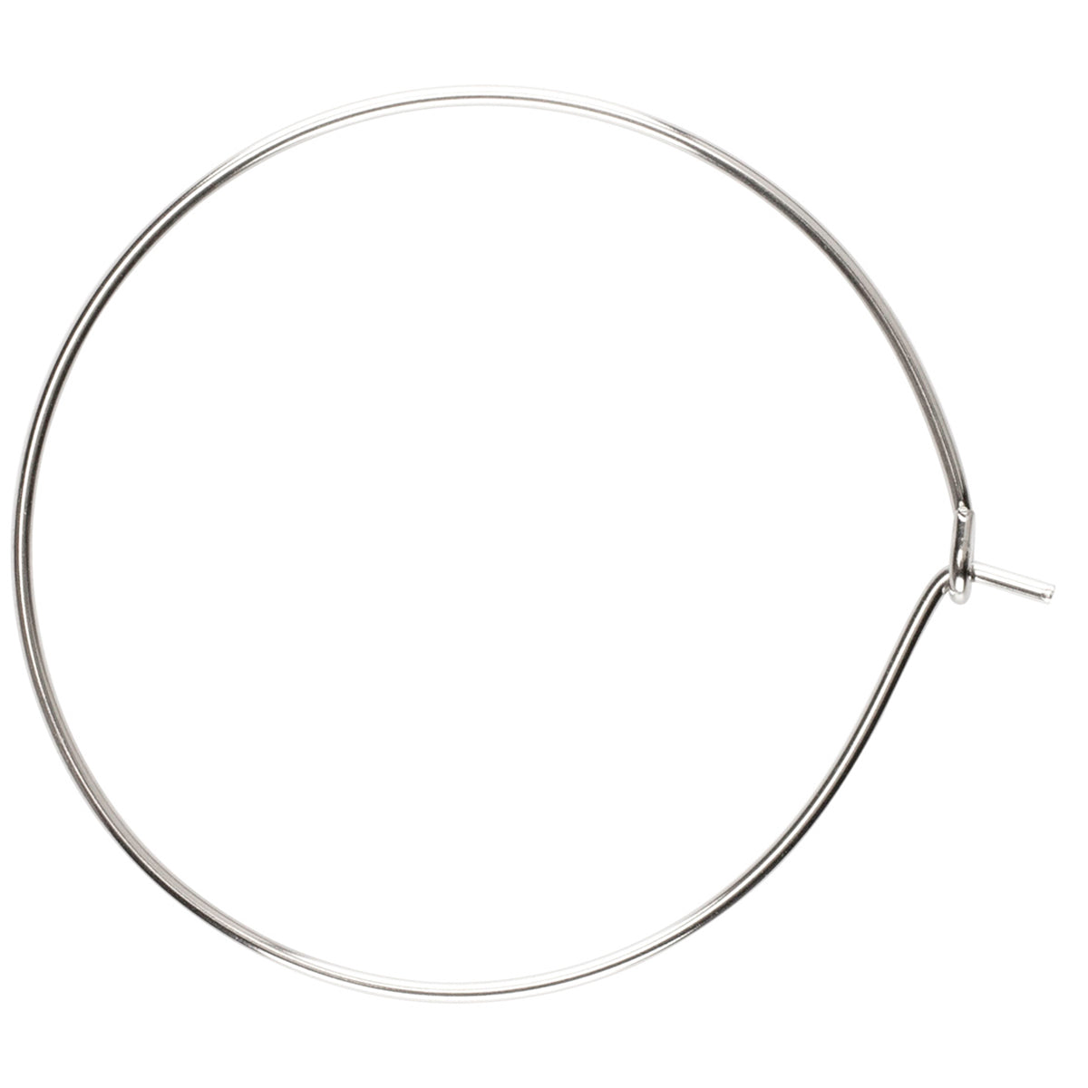Stainless Steel Elegance Beads & Findings Earring Hoops 22/Pkg