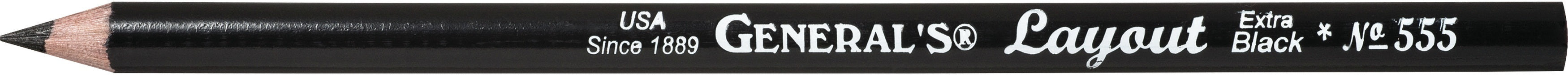 Layout Graphite Drawing Pencils 12/Pkg 6B