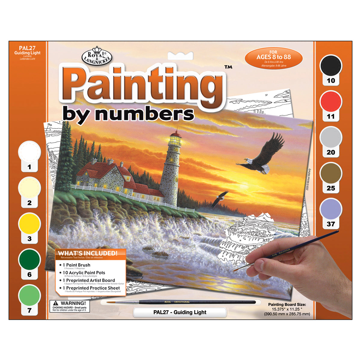 Paint By Number Kit 15.375"X11.25" Guiding Light