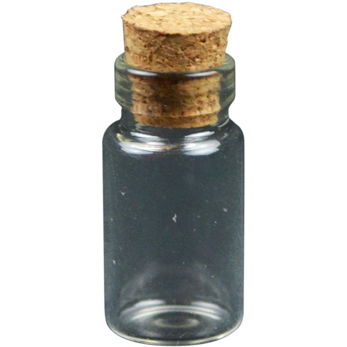 Mini Glass Vials W/Corks 12/Pkg  