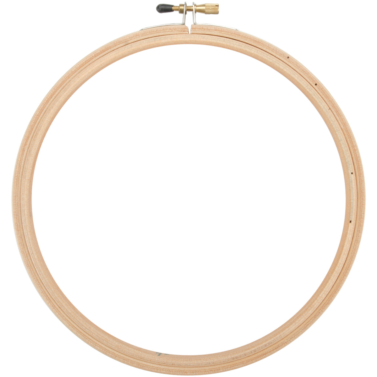 Wood Embroidery Hoop W/Round Edges 7" Natural