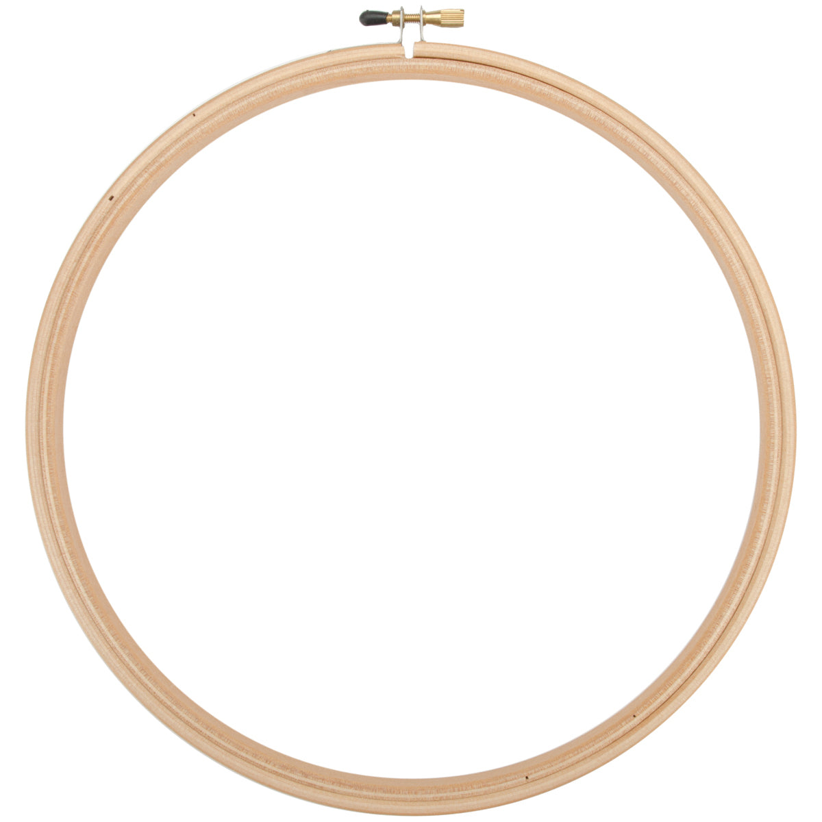 Wood Embroidery Hoop W/Round Edges 10" Natural