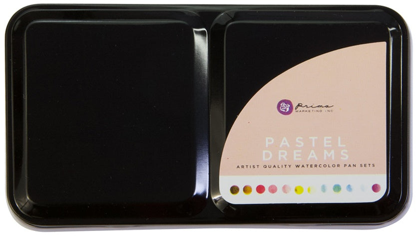 Prima Marketing Watercolor Confections Watercolor Pans 12/Pk Pastel Dreams