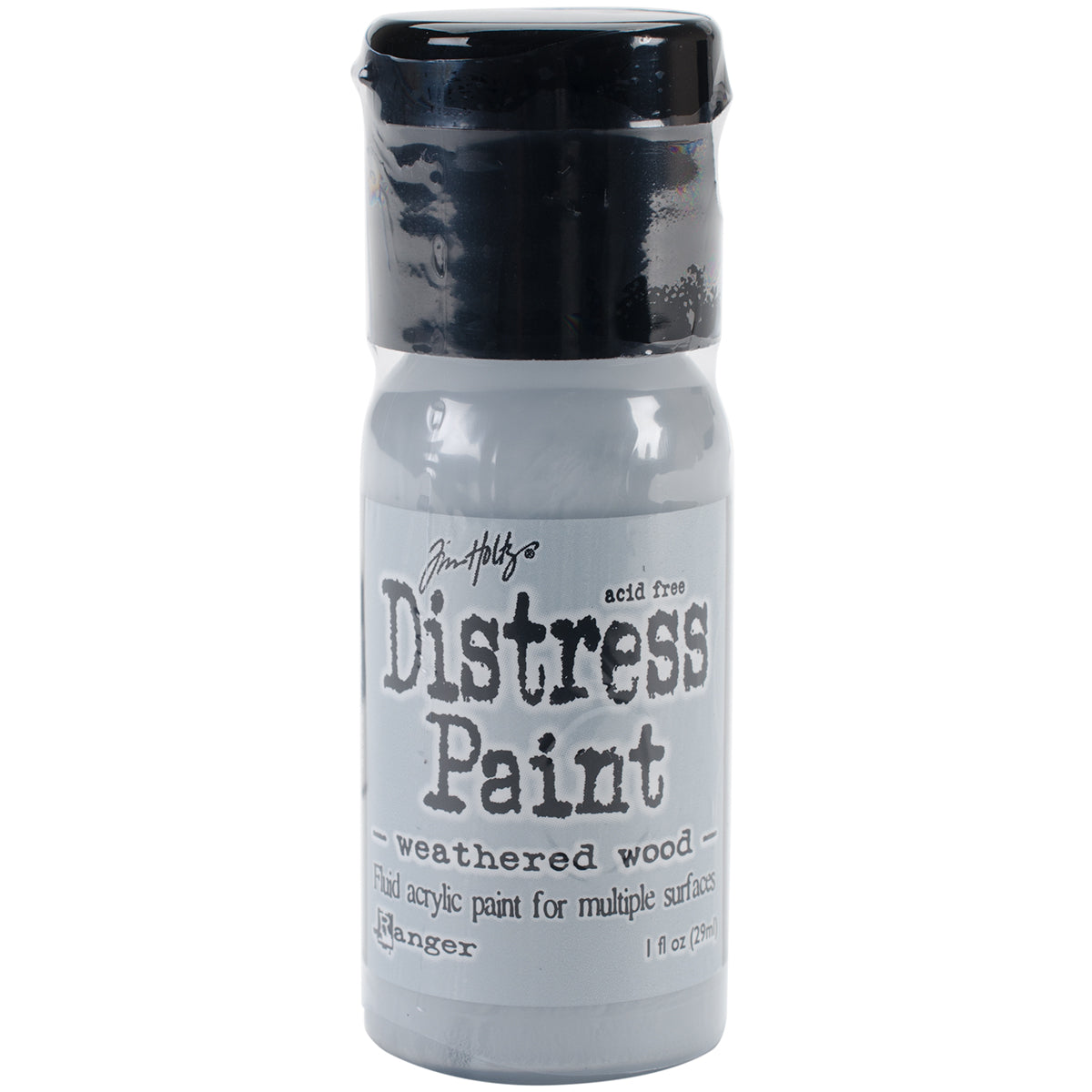 Distress Paint Flip Top 1oz Weathered Wood