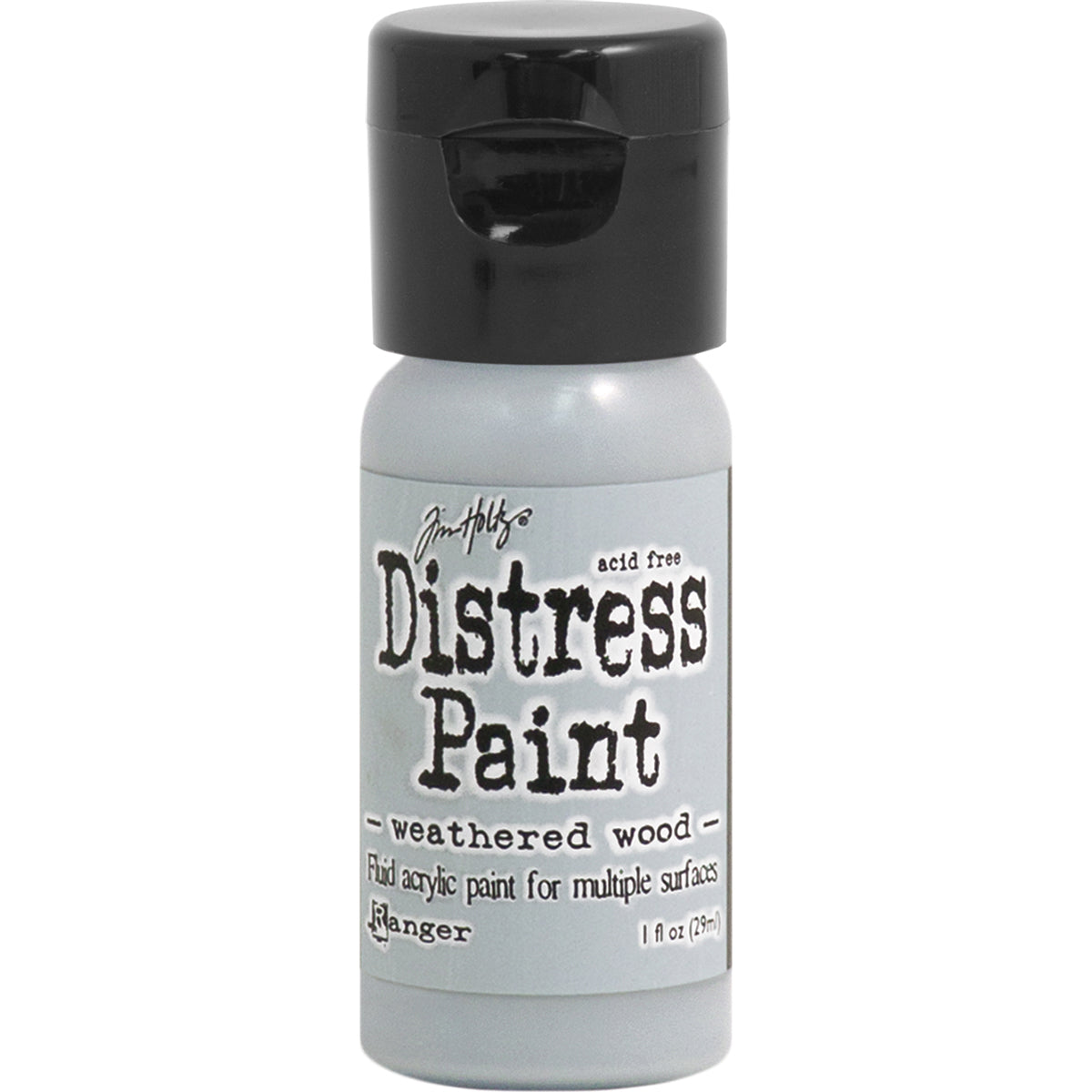 Distress Paint Flip Top 1oz Weathered Wood