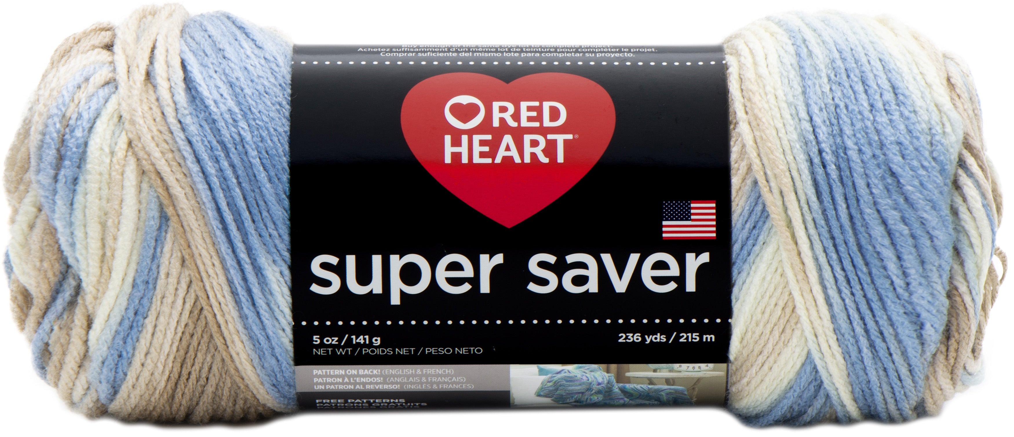 Red Heart Super Saver Yarn Mirage