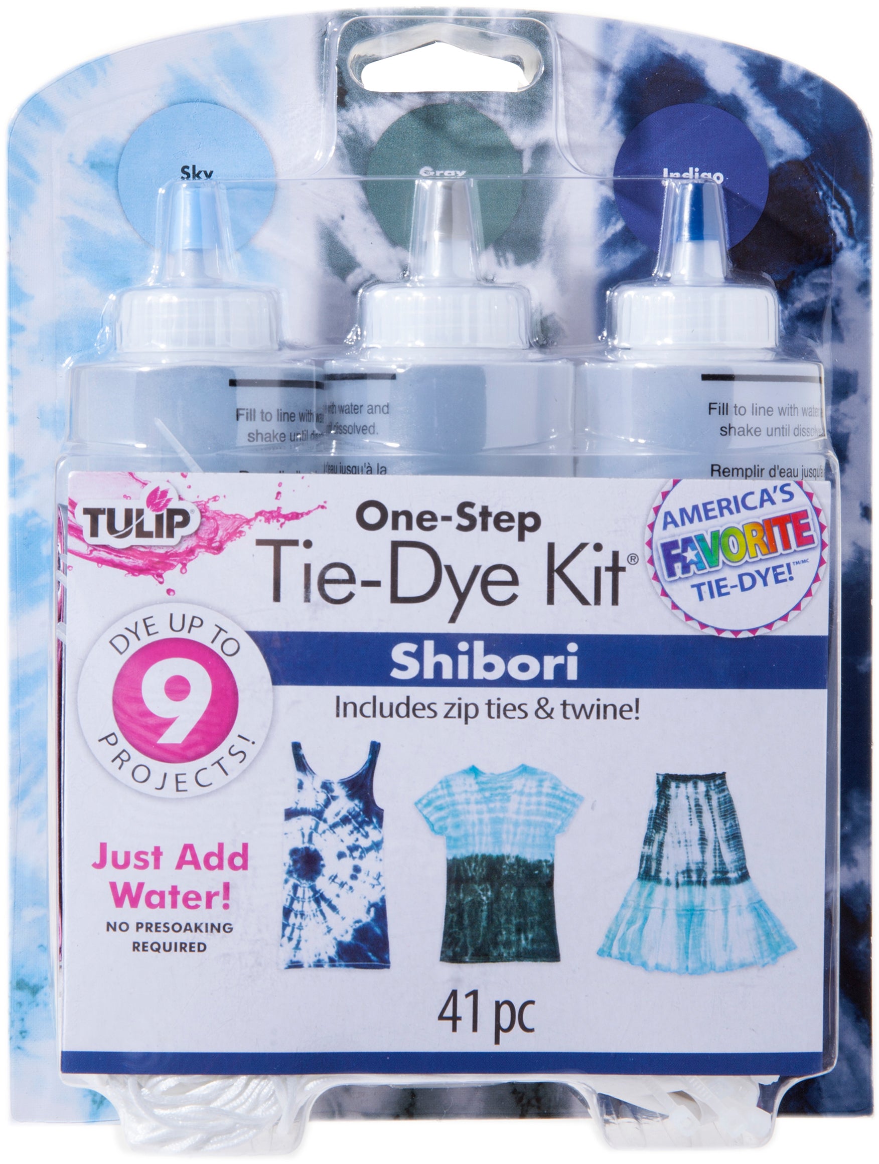 Tulip One-Step Tie-Dye Kit 3-Color Shibori
