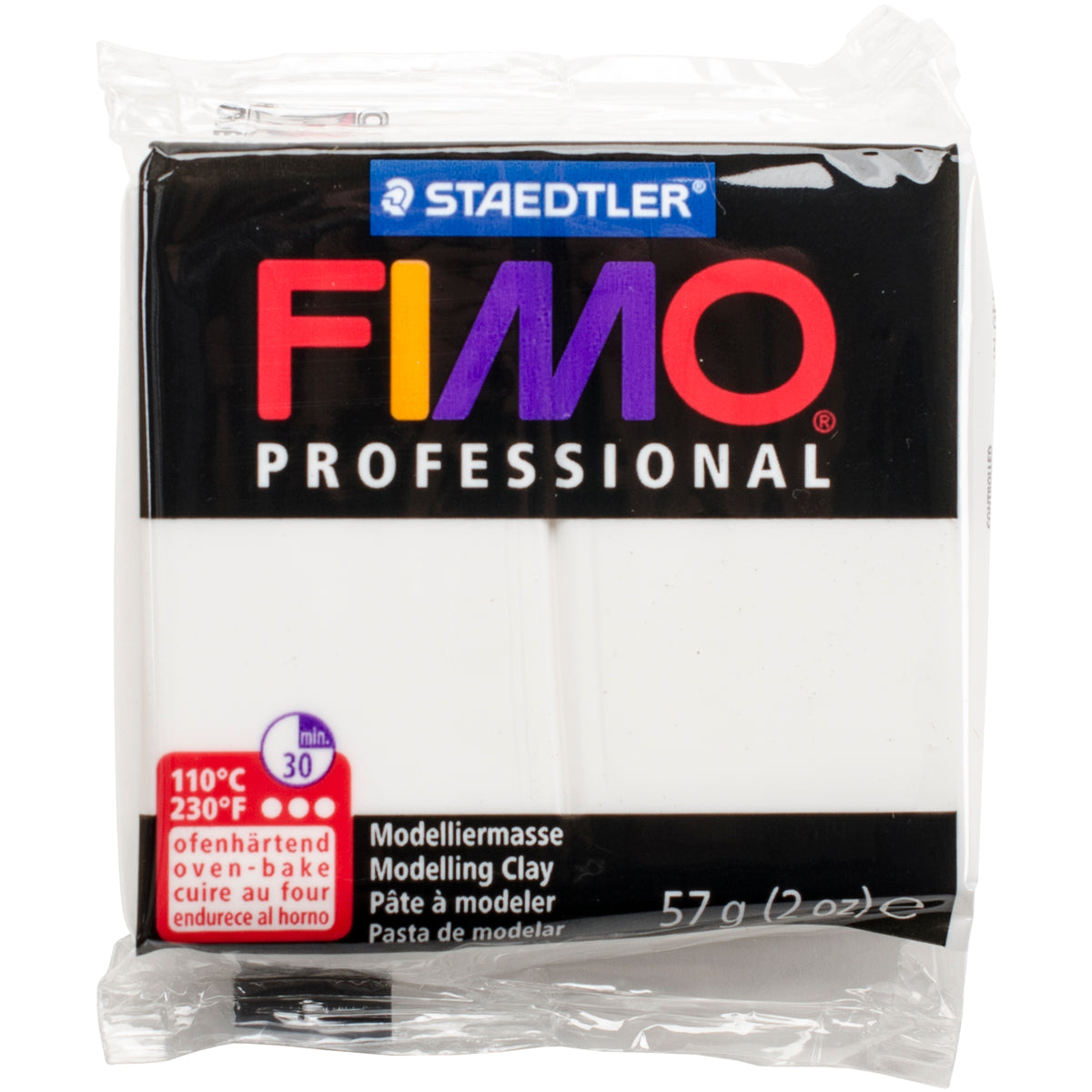 Fimo Professional Soft Polymer Clay 2oz White