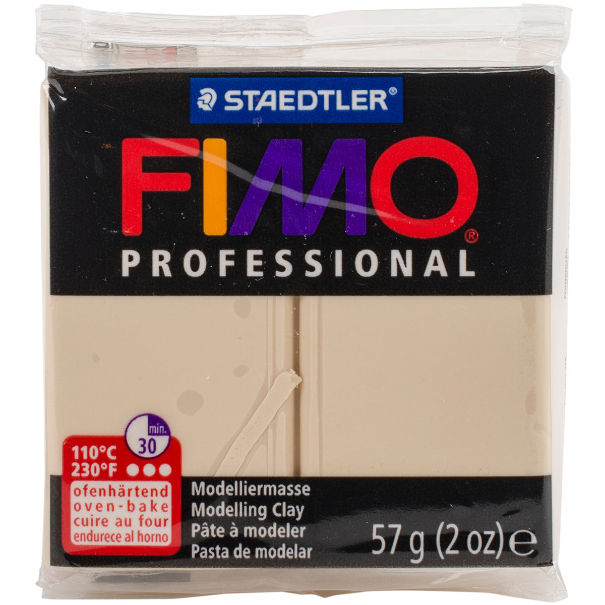 Fimo Professional Soft Polymer Clay 2oz Champagne