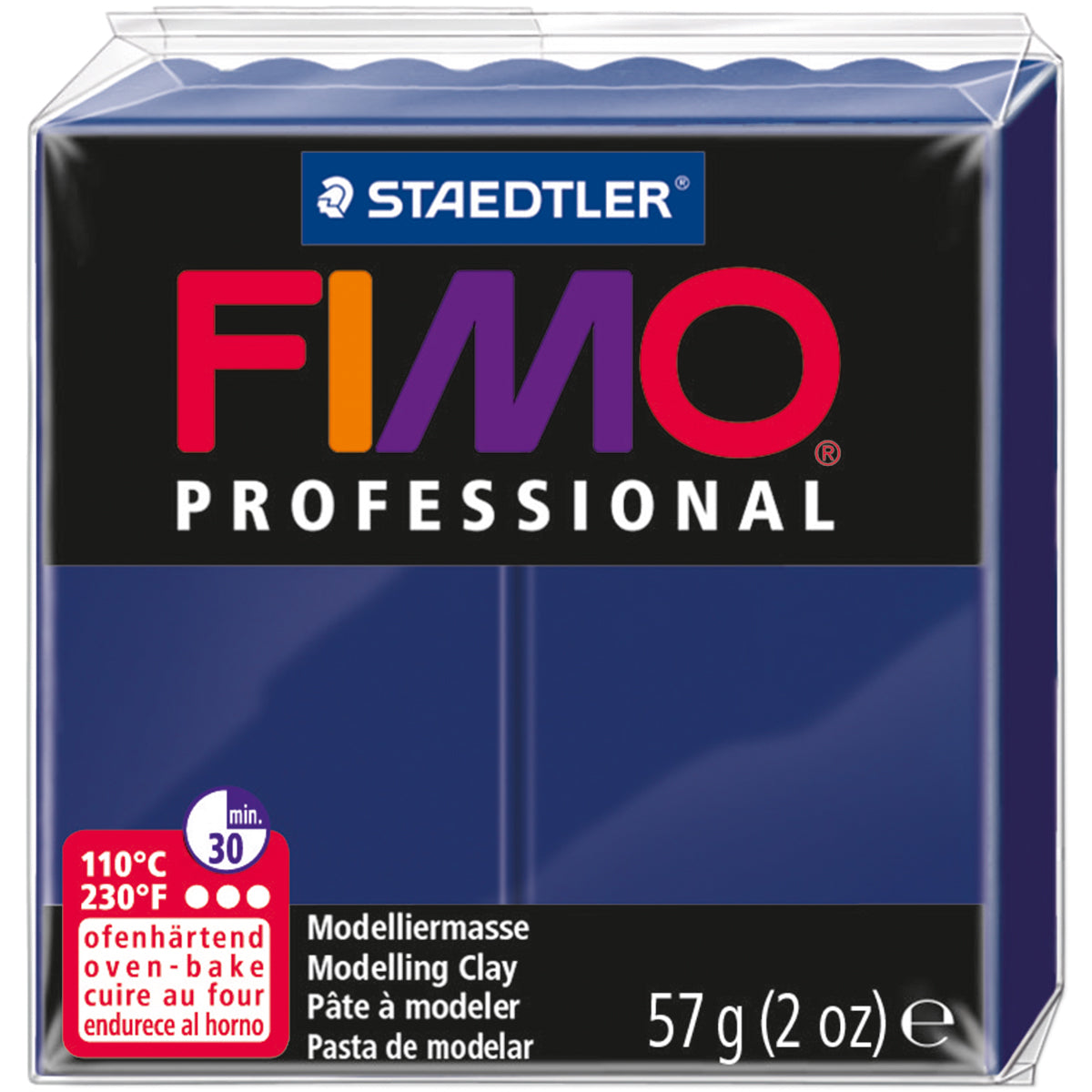 Fimo Professional Soft Polymer Clay 2oz Navy Blue