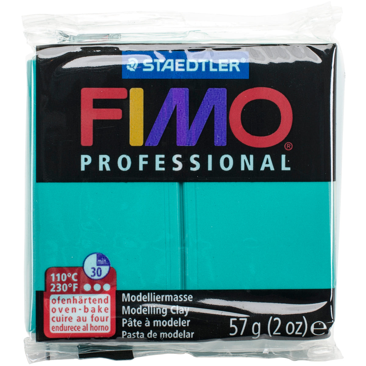 Fimo Professional Soft Polymer Clay 2oz Green