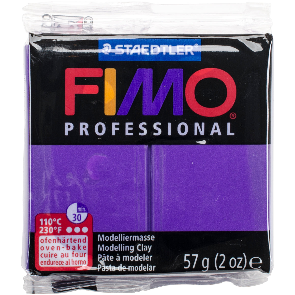 Fimo Professional Soft Polymer Clay 2oz Purple