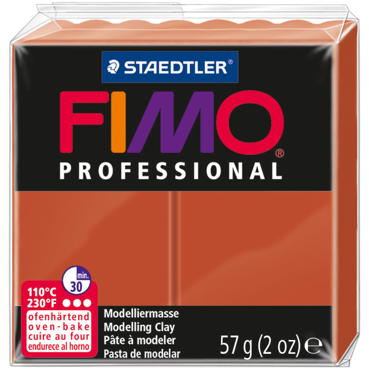 Fimo Professional Soft Polymer Clay 2oz Terra Cotta