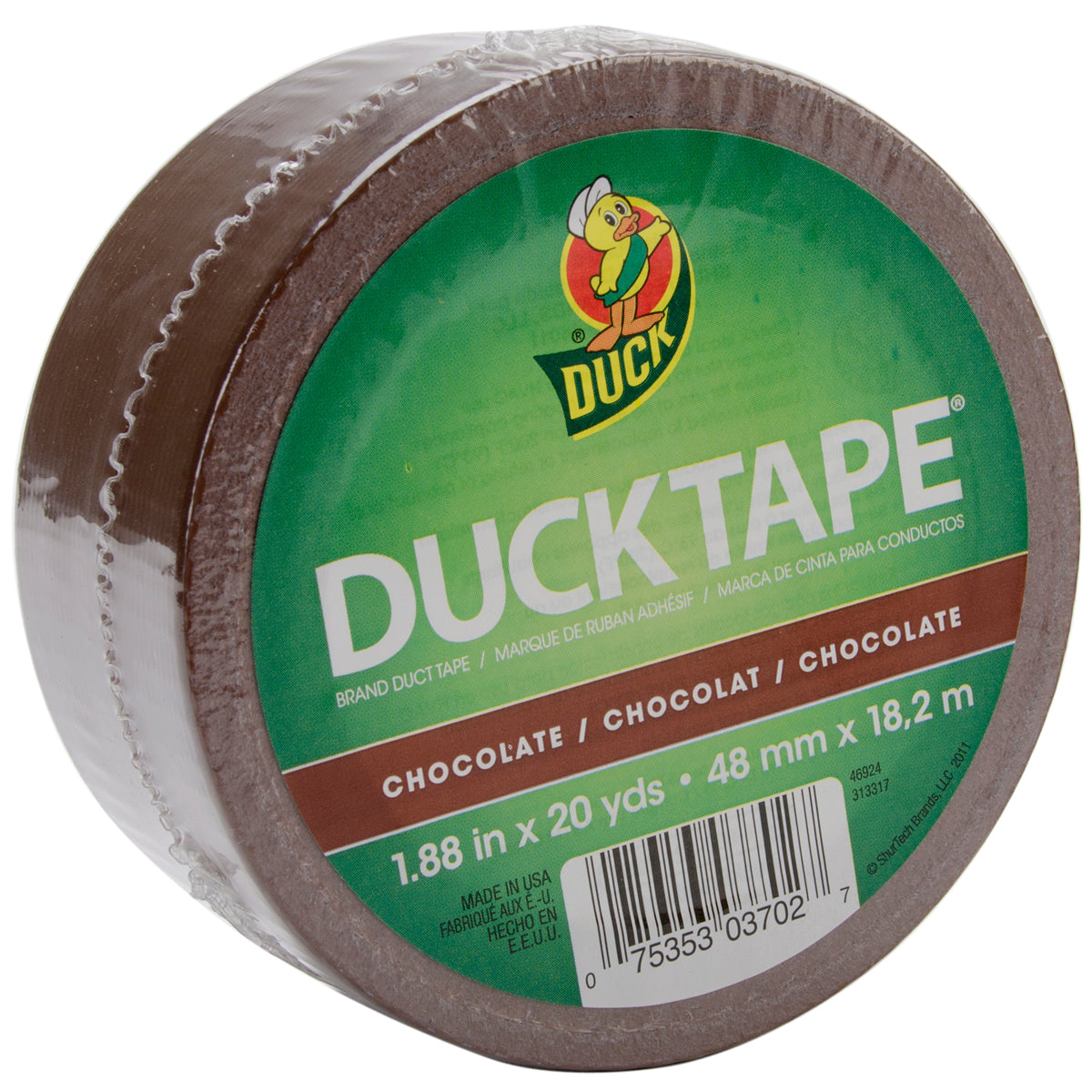 Duck Tape 1.88"X20yd Chocolate