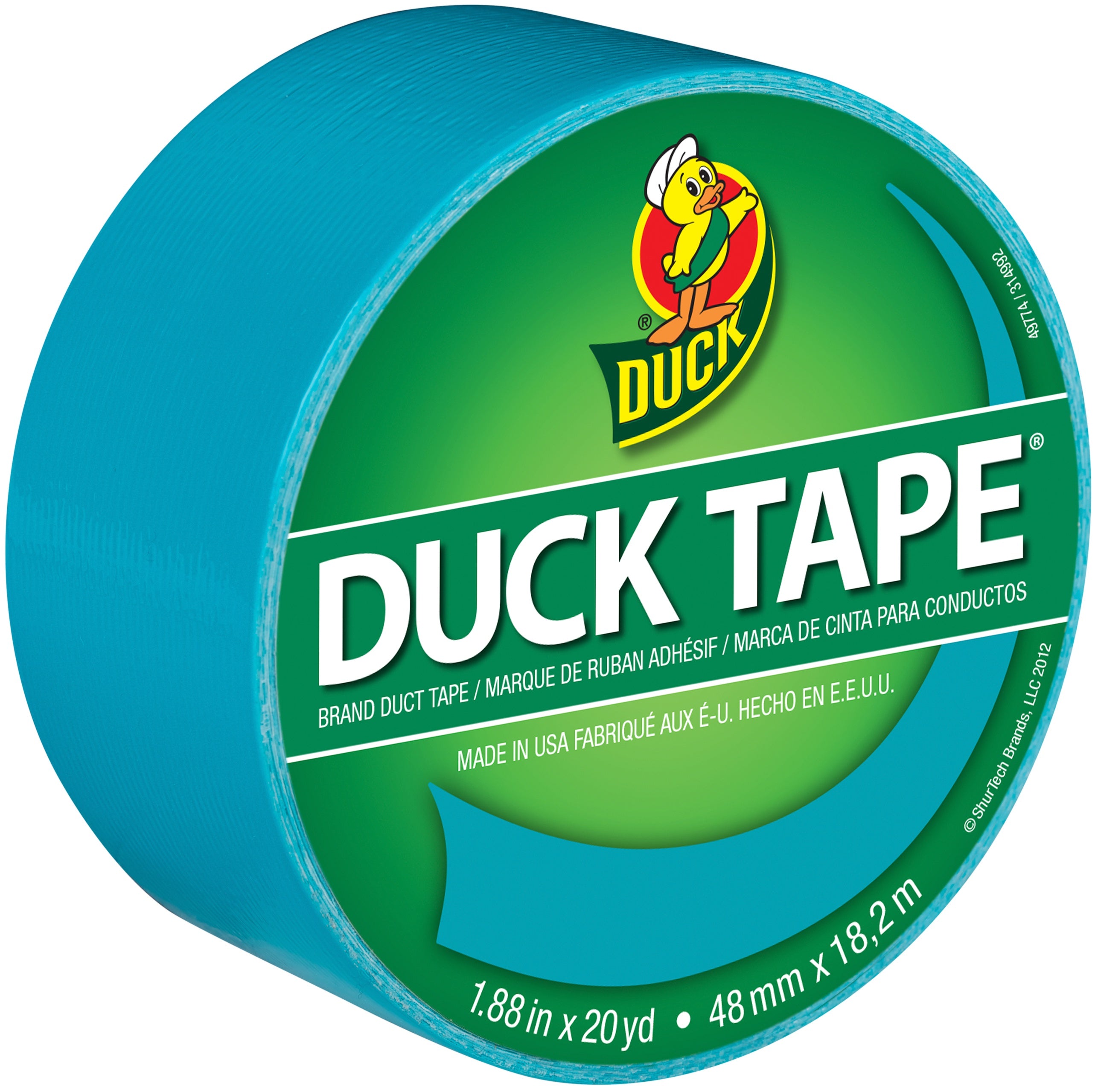 Duck Tape 1.88"X20yd Aqua