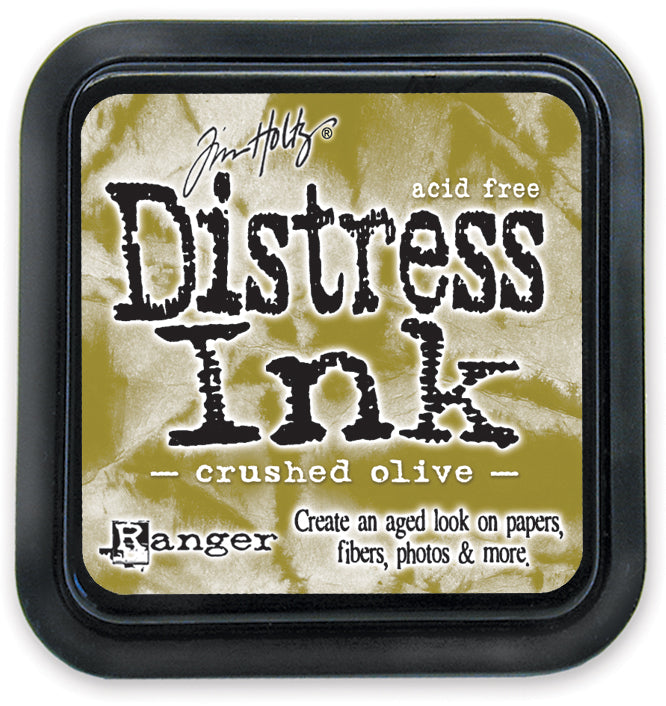 Distress Ink Pad Crushed Olive