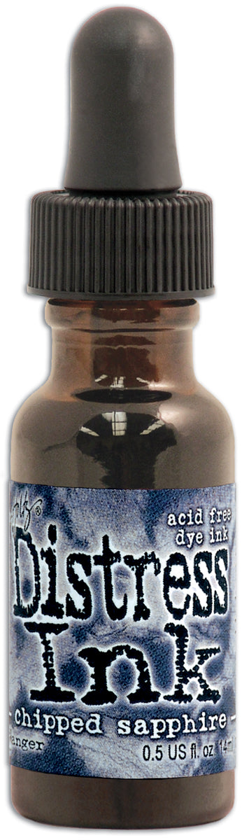 Distress Pad Re-Inker .5oz Chipped Sapphire