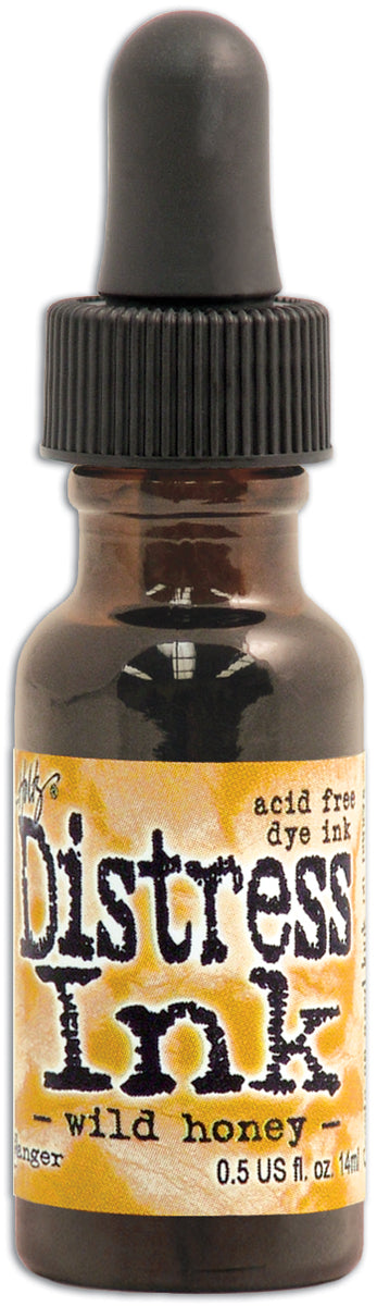 Distress Pad Re-Inker .5oz Wild Honey