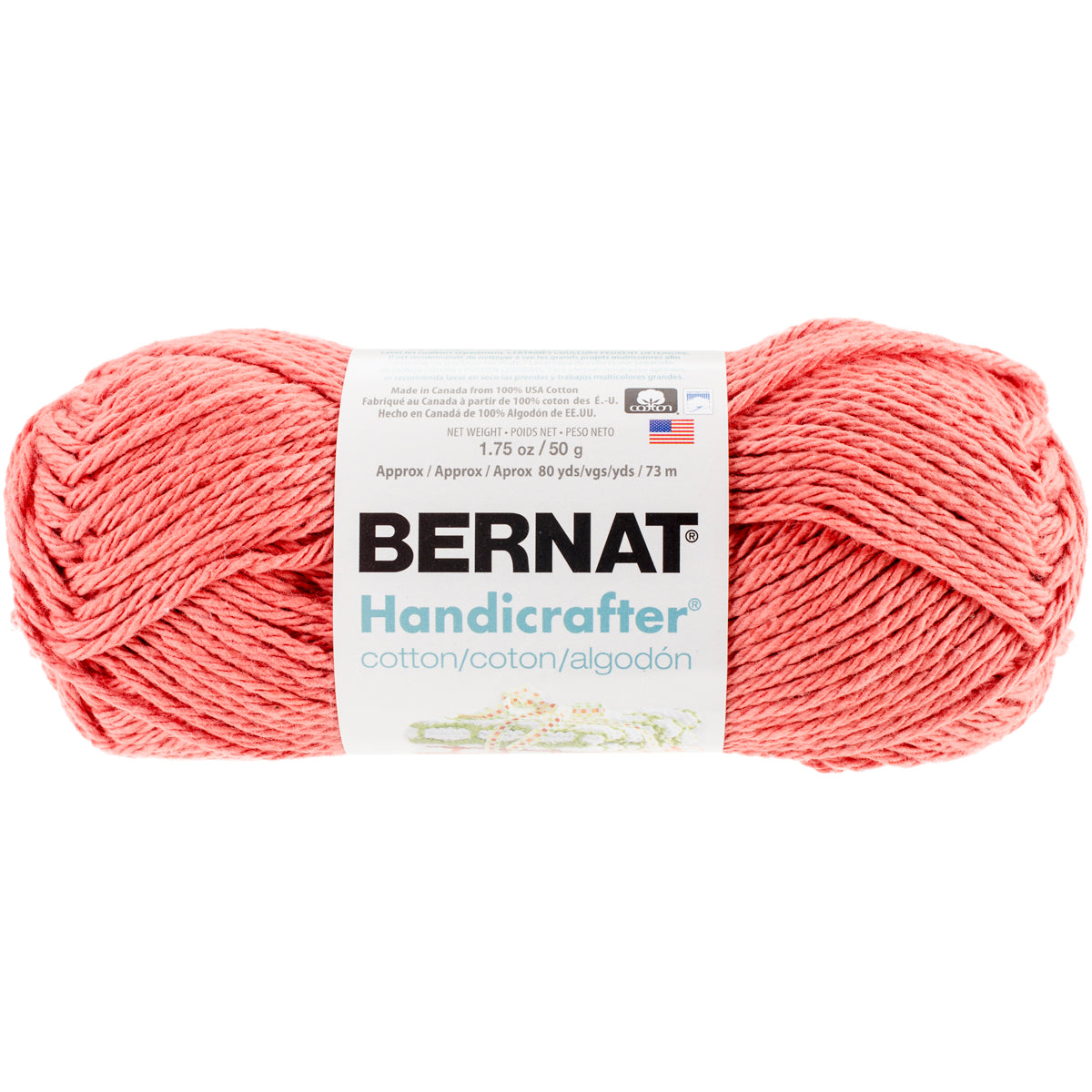 Handicrafter Cotton Yarn - Solids Tangerine